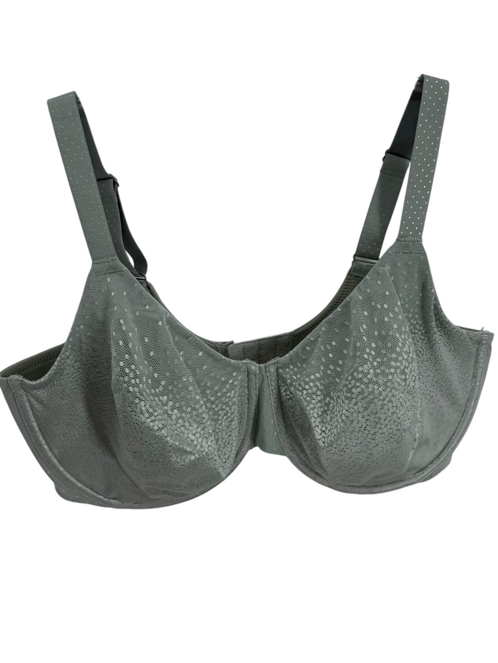 Wacoal Bra Back Appeal Underwire 855303 Green Size 40DDD Lace Full coverage